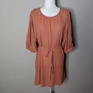 Mustard Seed Blush Pink Tunic Dress, Size L